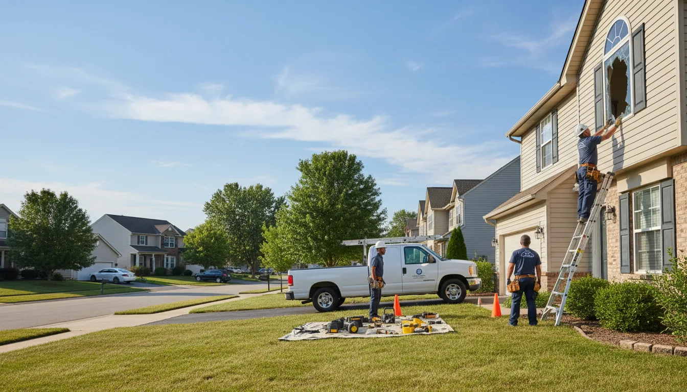 Expert window installer providing residential service in Fifty Six, AR